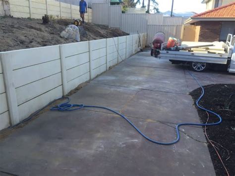 Retaining Wall Installation Perth Concrete Retaining Wall Installation