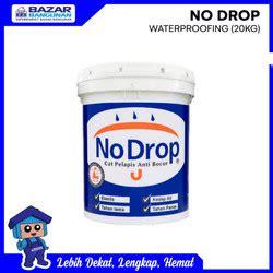 Jual Cat Tembok NO DROP Abu 002 20 Kg Dinding Anti Bocor Waterproofing