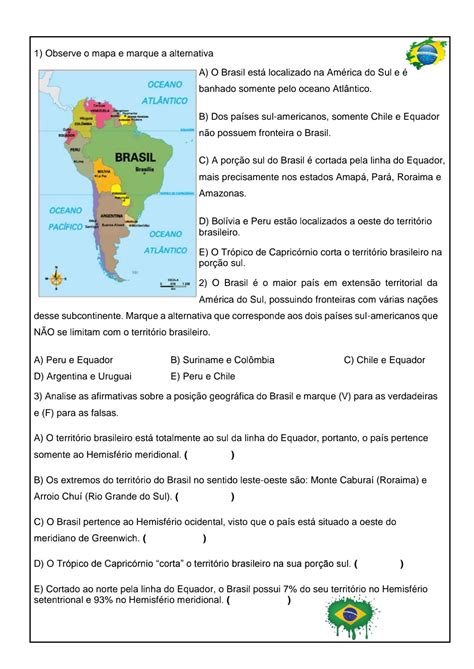 Texto Atividades Sobre O Continente Americano 8 Ano REVOEDUCA