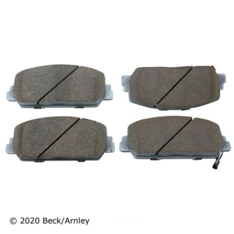 Frt Prem Brake Pads Beck Arnley 085 1980 Ebay