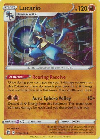 Lucario Holo Rare Holo Rare Pokemonshop