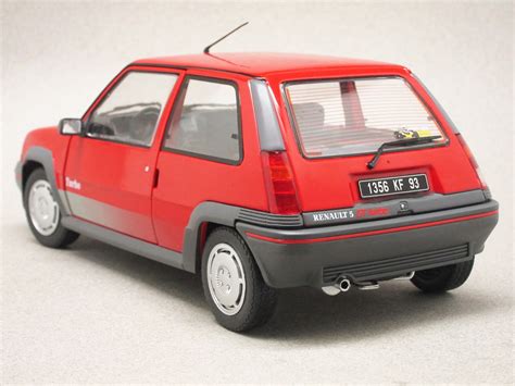 Renault 5 GT Turbo Rouge 1985 Solido 1 18e Minicarweb