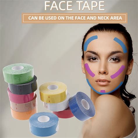 Cm M Kinesiology Tape For Face V Line Neck Eyes Lifting Wrinkle