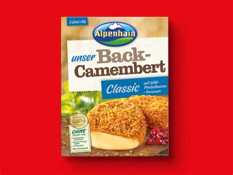 Alpenhain Unser Back Camembert Hirtenkäse 200 g von Lidl ansehen