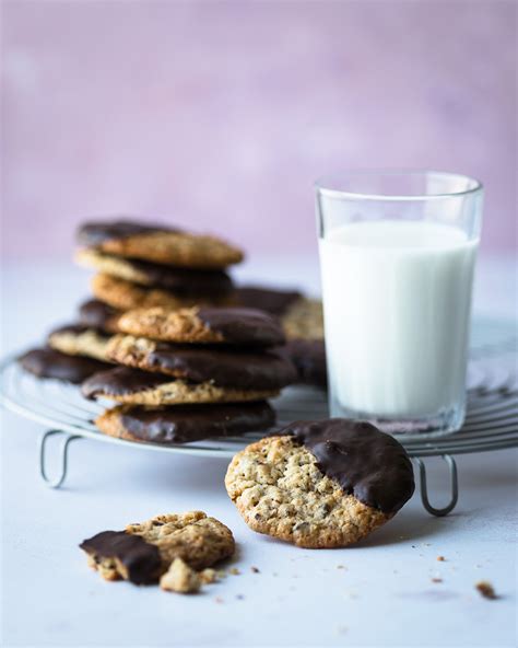 Bolachas Crocantes De Aveia E Chocolate