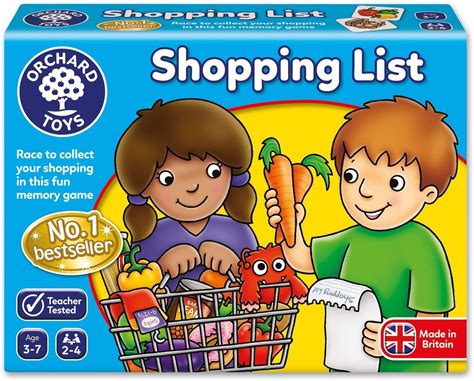 Orchard Toys Shopping List Game Oc003 Orchard