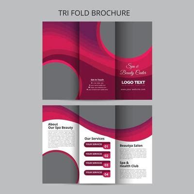 Spa Brochure Vector Art, Icons, and Graphics for Free Download