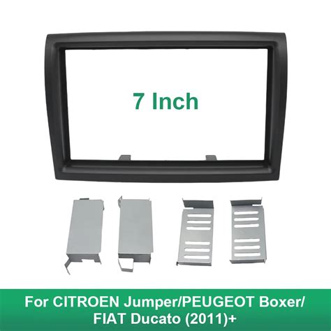 Car Radio Fascia For CITROEN Jumper PEUGEOT Boxer FIAT Ducato 2011