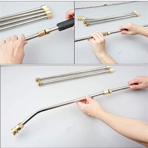 Gutter Cleaning Tool Pressure Washer Extension Wands Set Roof Cleaner