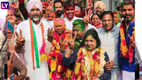 Punjab Municipal Election Results Congress Sweeps Urban Body Polls