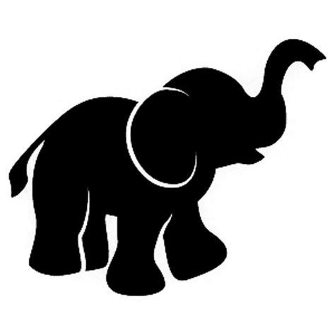 Elephant Tattoo Stencil Size: small 2x2 inches Professional vinyl ...