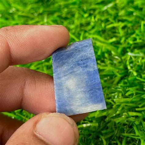 Raw Blue Gemstone Etsy
