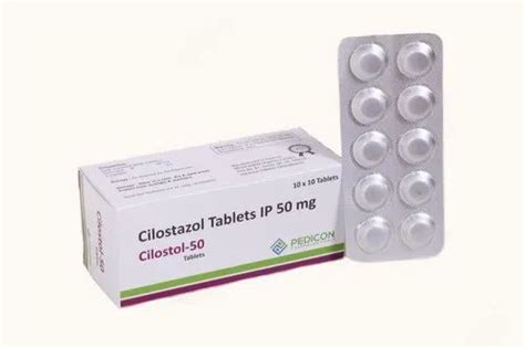 Cilostazol - Tab Cilostazol 50mg Latest Price, Manufacturers & Suppliers