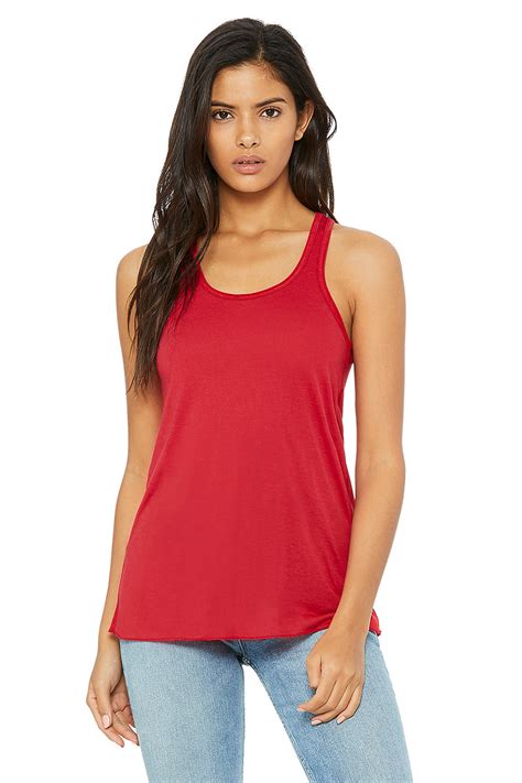 Womens Flowy Racerback Tank Bella Canvas