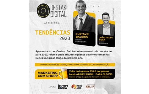 Portal Arcos Destak Digital promoverá em Arcos treinamento