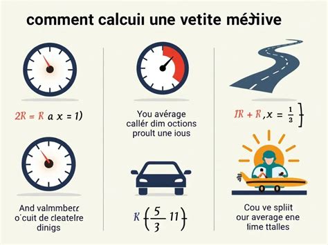 Calculateur De Vitesse Moyenne Calculfacile