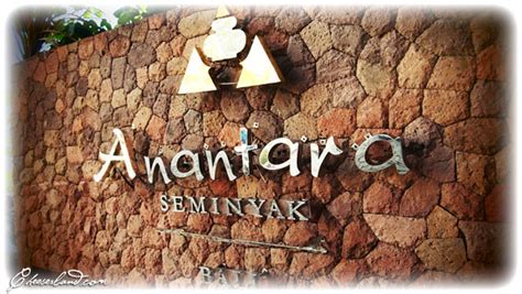 Anantara Seminyak | Cheeserland