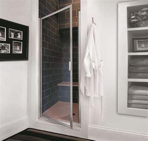 Deluxe Framed 316 Inch Glass Swing Shower Door Basco Shower Doors