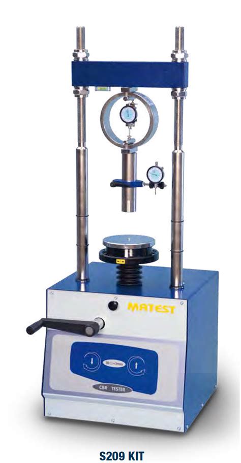 CALIFORNIA BEARING RATIO TESTING MACHINES CBR Jet Materials