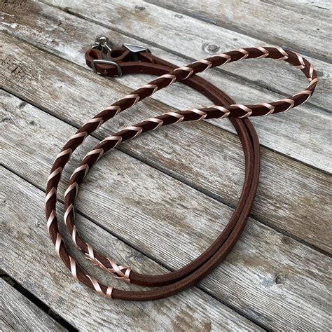 Rose Gold Gaming Barrel Trail Reins Etsy
