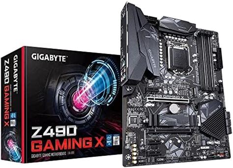 GIGABYTE Z490 Gaming X Intel LGA 1200 ATX Motherboard Amazon De