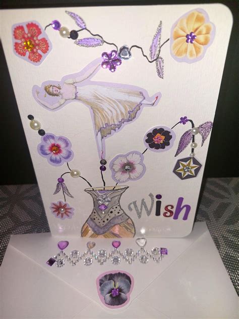 Handmade Birthday Card Limited Edition Keepsake Greeting Card For