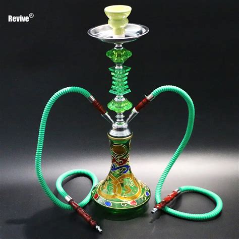 Revive наргиле кальян набор 2 шланги для кальяна полный chicha 50 см ...