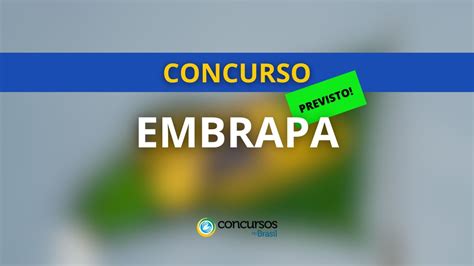 Concurso Embrapa 2024 Banca Definida Mais De Mil Vagas