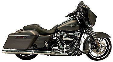 New Supertrapp Stout Chrome Mufflers Fits Harley Touring