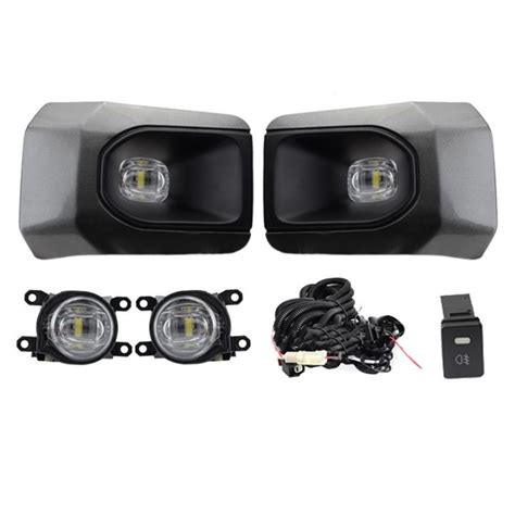 Pair Car Foglight For Toyota Hilux Revo Rocco Car Front