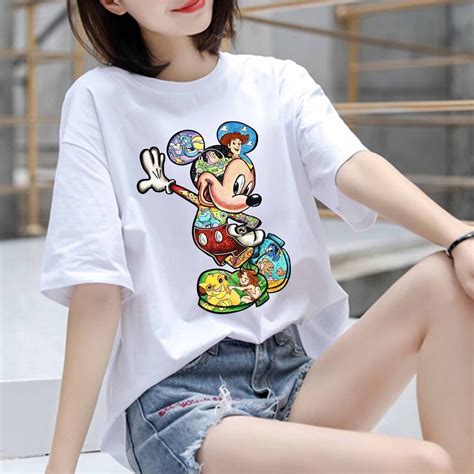 Jual U Fashion Kaos Mickey Y Mouse Kaos Katun Combed S Kaos