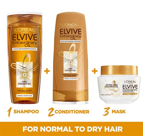 Elvive Haircare L Or Al Paris Extraordinary Coconut Hair Oil Ml