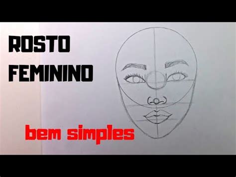 Como Desenhar Rosto Feminino Youtube