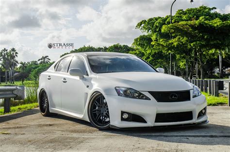 Slammed Custom White Lexus Is Shod In Falken Tires Carid Gallery