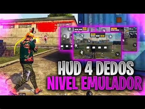 Melhor Hud Dedos Settings Hud Melhor Jogador De Free Fire