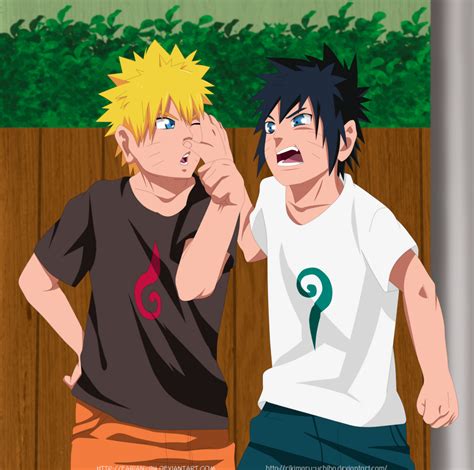 Naruto Y Menma Collab By FabianSM On DeviantArt