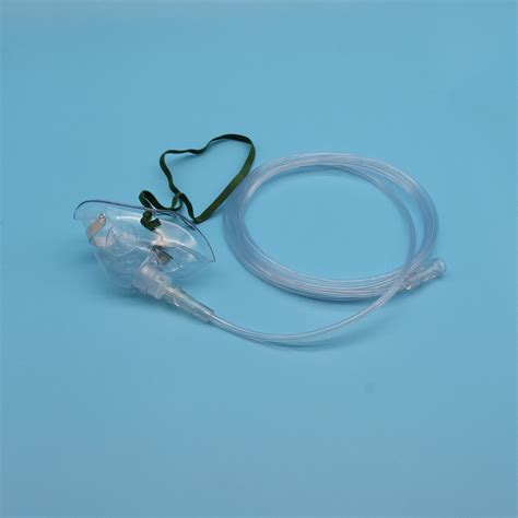 China Years Factory Pvc Oxygen Face Mask For Single Use Medcical