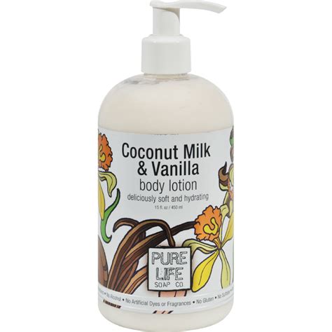 Pure Life Body Lotion Coconut And Vanilla 149 Fl Oz