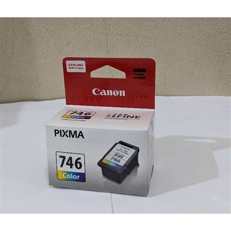 Jual TINTA CANON PIXMA CL 746 TRICOLOUR CATRIDGE ORIGINAL Shopee