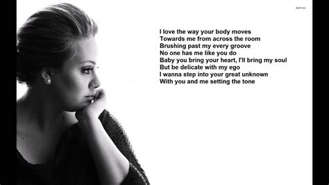 Adele I Miss You Lyrics Youtube