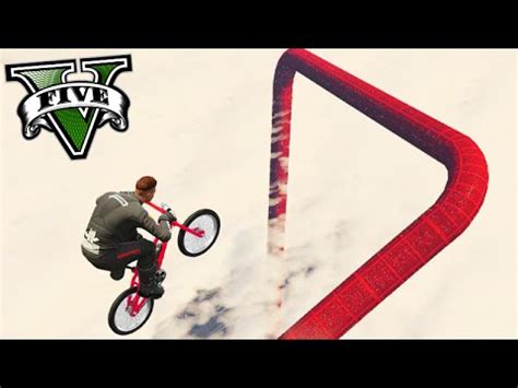 GTA V Online O TUBO INFINITO de BMX no CÉU 74 YouTube