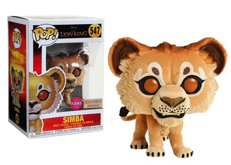 Funko Pop The Lion King 2019 Simba Flocked BoxLunch Exclusive Vinyl