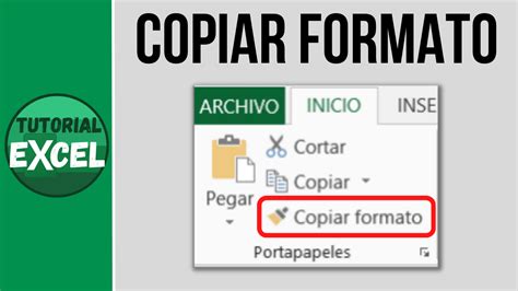 Copiar Formato De Celdas En Excel Tutorial Excel