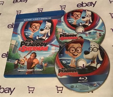 Mr Peabody And Sherman Blu Ray Dvd 2014 No Digital Copy Ebay