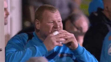 Wayne Shaw Eating A Pasty The Best Or Worst Thing To Ever Happen To Football