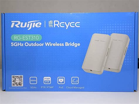 Ruijie Reyee Rg Est V Ghz Bdi Outdoor Wireless Bridge