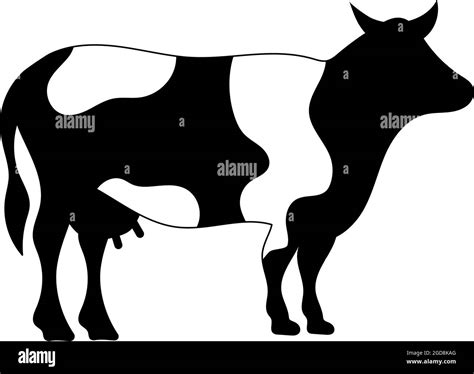 Milk Cow Silhouette