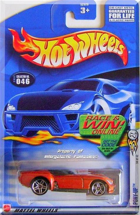 Hot Wheels Pony Up First Editions Collector Orange Contemporary