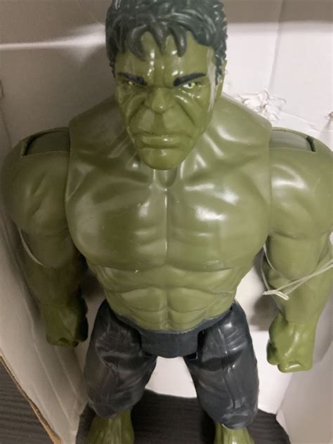 2018 Hasbro Marvel Infinity War TITAN Hero Series Hulk Power FX 12 In