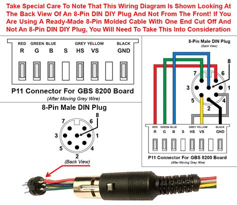 Diagram 10 Pin Din Diagram Wiring Schematic Wiringschemacom